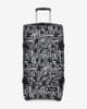 Eastpak Transit'r M 78L Trolley Case Jet Black Glossy White