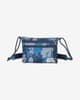 Bandolera Eastpak Crostin Washed azul marino blanco azul claro