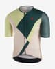 Maillot Finisseur Pro Race Recycled manga corta verde beige