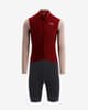 Equipación Finisseur Pro Race Skin Thermal DWR rojo granate negro