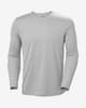 Camiseta Helly Hansen Tech Crew 2.0 manga larga gris