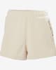 Pantalón corto Helly Hansen Core Sweat blanco roto mujer