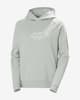 Sudadera con capucha Helly Hansen Core Graphic verde menta mujer