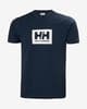 Helly Hansen Box T 2.0 Short Sleeve T-shirt navy blue white