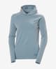 Sudadera con capucha Helly Hansen Tyri azul grisáceo mujer