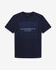 Camiseta Hackett Vector Graphic manga corta azul marino