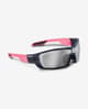 Gafas Kask Koo Open rosa azul con lentes Silver espejadas