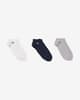 Chaussettes Lacoste Sport Short blanc bleu marine gris (3 paires)