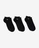 Chaussettes Lacoste Sport Short noir pur (3 paires)