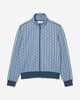 Sudadera Lacoste París Monogram Full Zip azul