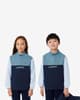 Lacoste Colour-Block Fleece Sweatshirt blue Kids