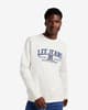 Sudadera Lee Varsity blanco azul