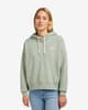Sudadera con capucha Lee Essential verde mujer