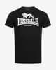 Camiseta Lonsdale St. Erney manga corta negro blanco