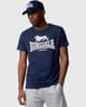 Camiseta Lonsdale St. Erney manga corta azul blanco
