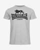 Camiseta Lonsdale Logo manga corta gris negro