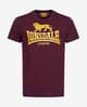 Camiseta Lonsdale Logo manga corta rojo amarillo