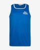 Camiseta Lonsdale Amateur Singlet tirantes azul blanco