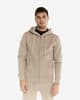 Sudadera con capucha Leone 1947 Urban Full Zip beige