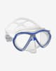 Maschera da sub Mares Panak Mid blu con lenti trasparenti