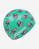 Swimming Cap Zoggs Silicone Printed Green Red