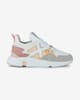 Zapatillas Munich Clik blanco naranja rosa mujer