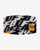 Cinta para la cabeza Buff CoolNet UV Wide blanco negro amarillo