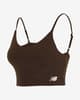 New Balance Harmony Light Support Sports Top Brown