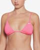 Top bikini Nike Swim Essentials Triangle rosa claro mujer