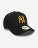 Gorra New Era League Essential Eframe MLB New York Yankees negro amarillo