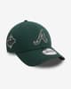 Gorra New Era Seasonal WS 9Forty MLB Atlanta Braves verde