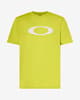 Camiseta Oakley O-Bold Ellipse manga corta verde lima blanco