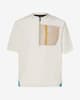 Maillot Oakley Off Grid Tech manga corta blanco azul