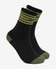 Calcetines Oakley Icon B1B 2.0 negro puro verde