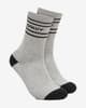 Calcetines Oakley Icon B1B 2.0 gris puro negro