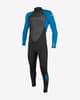 Traje neopreno O'Neill Reactor 2 3/2mm Back Zip manga larga azul eléctrico negro 