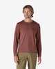 Patagonia Capilene Cool Daily Graphic Long Sleeve T-Shirt Red