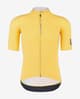 Maillot Q36.5 Pinstripe Pro manga corta amarillo