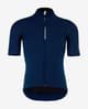 Maillot Q36.5 Pinstripe Pro manga corta azul oscuro