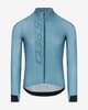 Maillot Q36.5 Gregarius Hybrid Signature manga larga azul celeste negro