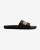 Chanclas Quiksilver Rivi negro naranja