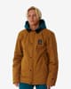 Rip Curl Coaches 10K/10K brown turquoise hooded jacket.