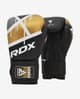 Guantes RDX Boxing BGR-F7 negro blanco dorado