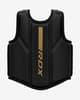 RDX Chest Guard F6 Protective Vest Black Gold
