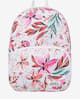 Mochila Roxy Always Core Printed 8L blanco rosa verde mujer