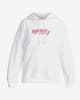 Sudadera con capucha Roxy Thats Rad blanco rosa azul mujer