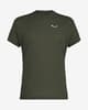 Salewa Puez Melange Dry Short Sleeve T-Shirt Chrome Green