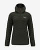 Chaqueta con capucha Salewa Brenta verde cromo mujer