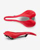 Sillín Selle SMP F20 C Carbon rojo