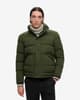 Chaqueta Superdry Everest Short Puffer verde caqui